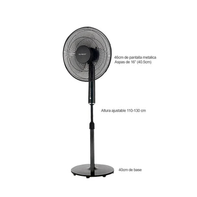 Abanico de pedestal FN-1780RC Sankey con control