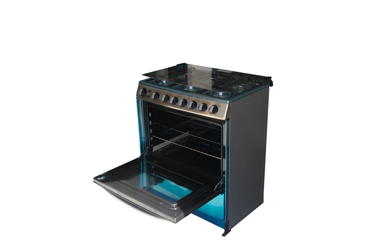Estufa/Cocina de gas Royal de 30 pulgadas con 6 hornillas