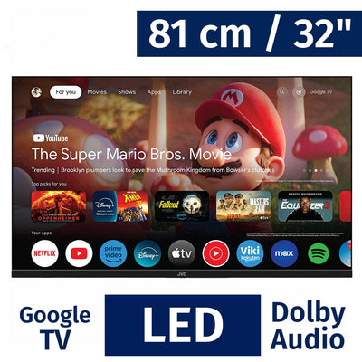 JVC HD Smart TV Frameless de 32"