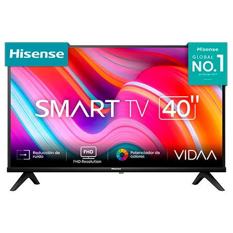 Hisense Smart TV de 40"  Serie A4 Televisor