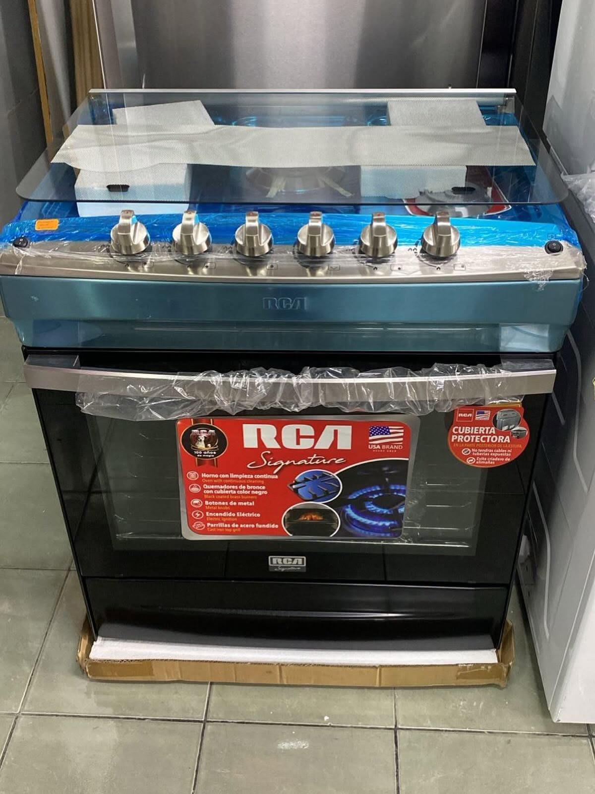 RCA Cocina a Gas | Enc. Eléctrico | 30" | 6 Quemadores
