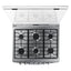 Cocina/Estufa de gas Samsung de 30 pulgadas