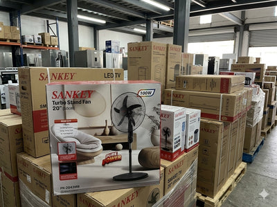 Abanico de Pedestal Sankey 20" - 50 cm