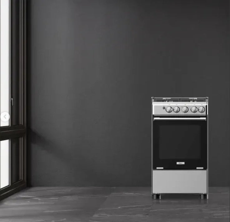 Cocina De Gas Oster 4 Quemadores 20 Pulgadas