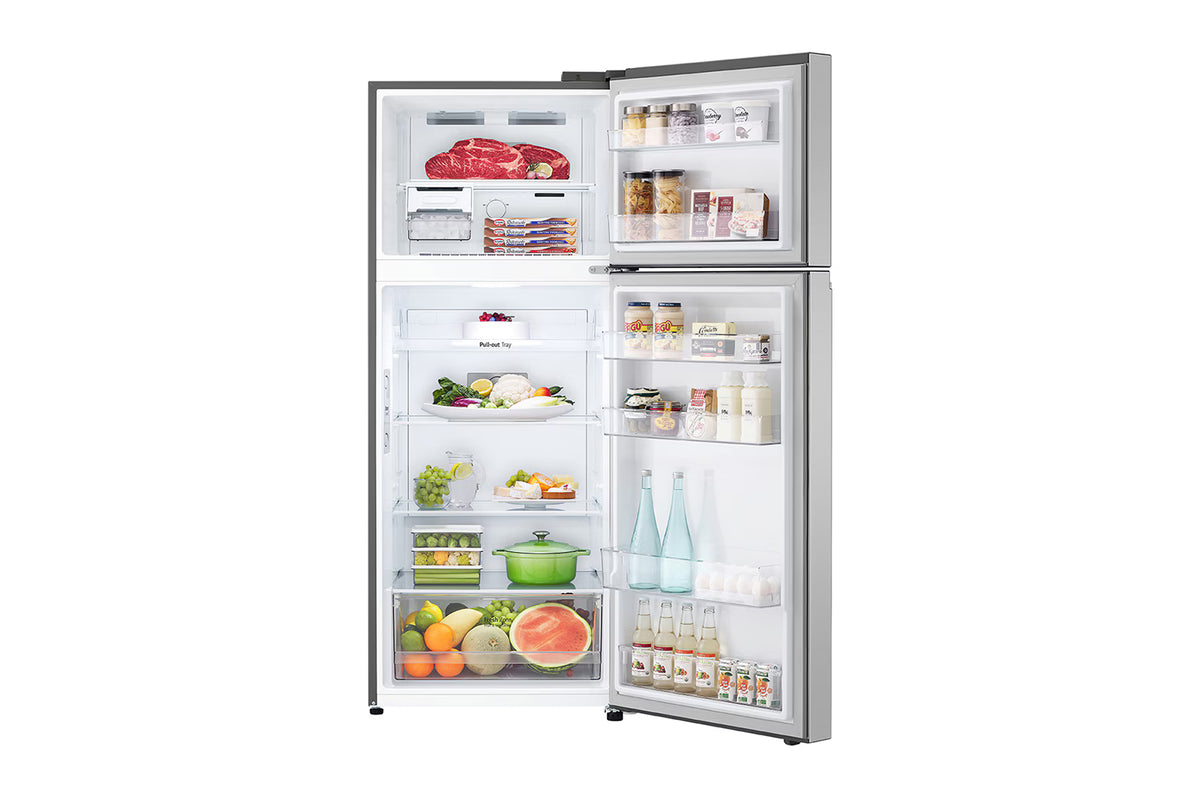 Refrigeradora Top Freezer 13.2pᶟ (Net) / 14.5pᶟ (Gross) LG VT38BPP Smart Linear InverterCooling™