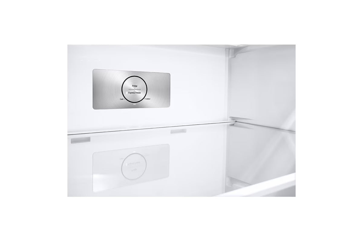 Refrigeradora Top Freezer 13.2pᶟ (Net) / 14.5pᶟ (Gross) LG VT38BPP Smart Linear InverterCooling™
