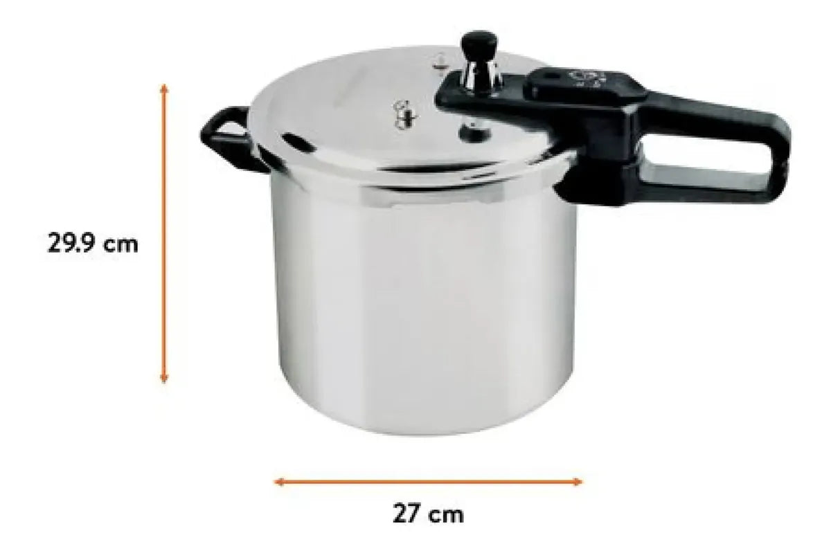 Olla A Presión Black Decker 9 Litros C/ Válvula Reguladora