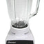 Licuadora Oster Osterizer 4172 1.25 L blanca con jarra de vidrio