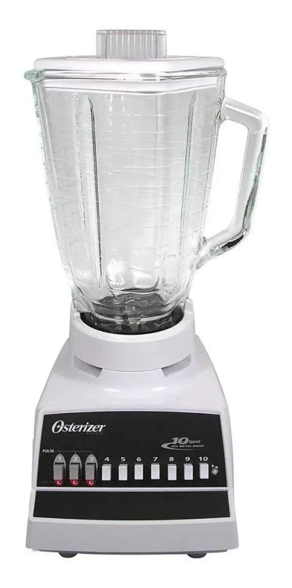 Licuadora Oster Osterizer 4172 1.25 L blanca con jarra de vidrio