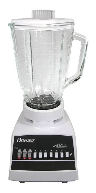 Licuadora Oster Osterizer 4172 1.25 L blanca con jarra de vidrio