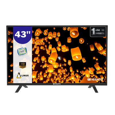 TV 43" SMART LINUX NISATO