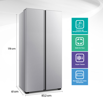 Refrigerador Side by Side RC-56WS 428 L