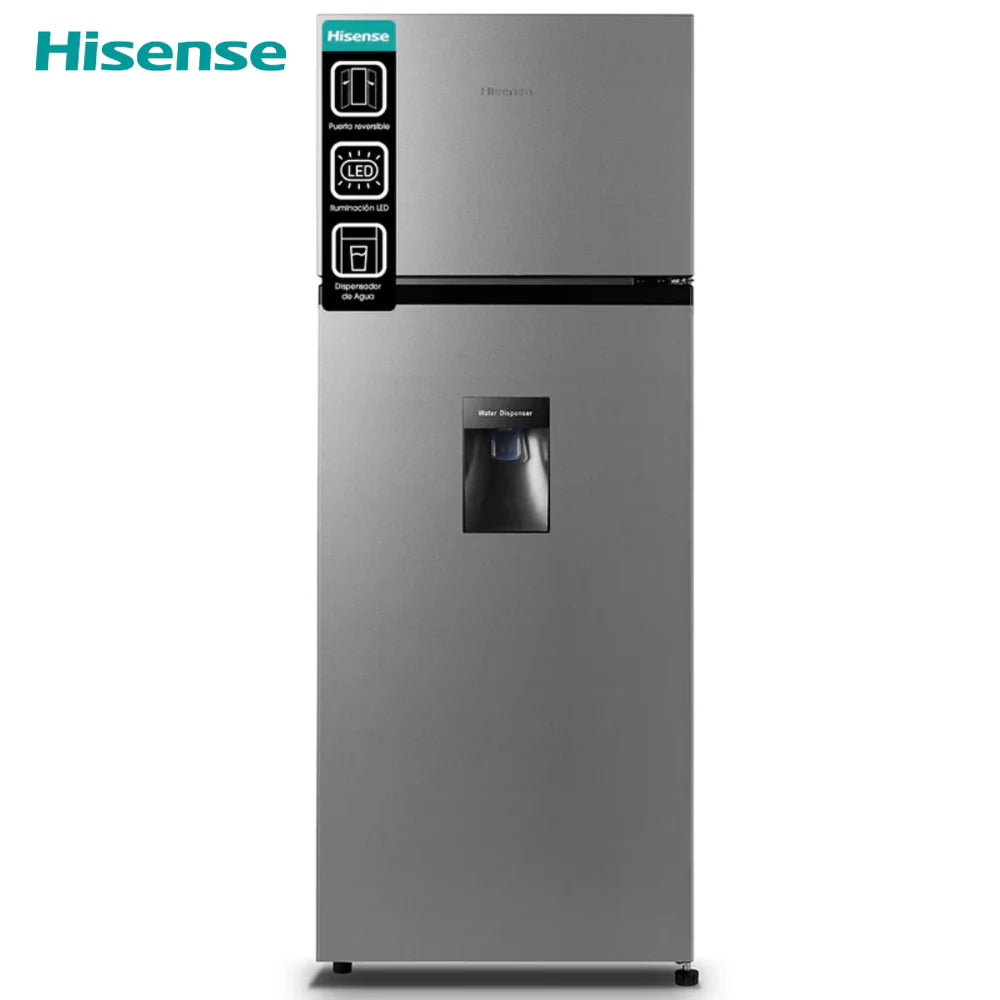 Refrigeradora Top Mount 7.3 pies con Dispensador de Agua Defrost Hisense