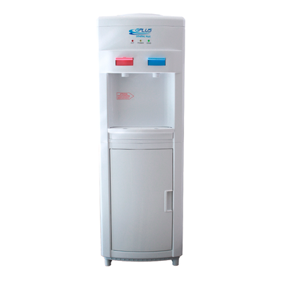 Dispensador de agua fría y caliente con gabinete de almacenamiento GP-DISP/BL