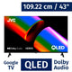 Televisor JVC de 43" TV