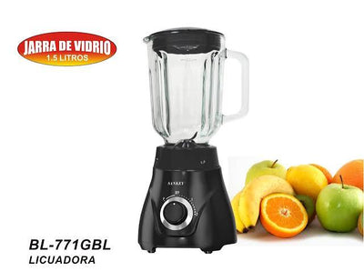 Sankey Licuadora de 2 Velocidades | Función de Pulso | Jarra de Vidrio | 1.5L | 500W
