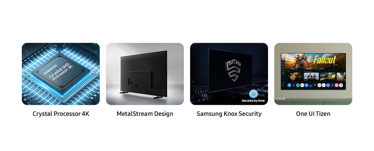 Televisor Samsung Crystal UHD de la serie U8000F