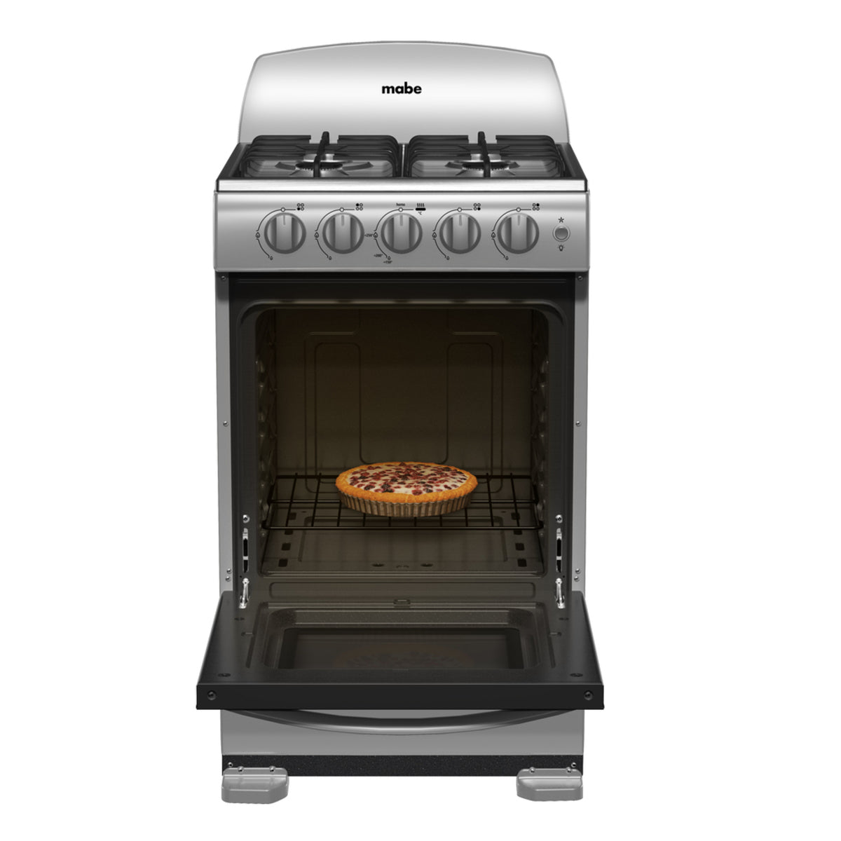 Cocina a Gas 20 pulgadas (51 cm) Silver Mabe