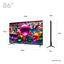 Televisor LG UHD AI 4K Smart TV serie UA75 de 86 pulgadas (modelo 2025)
