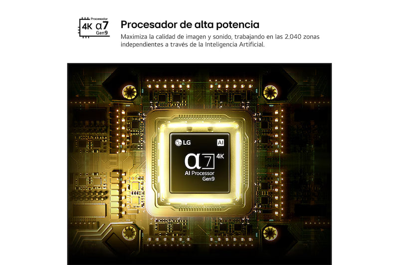 Smart TV LG NANO 4K UHD AI NU80 75 pulgadas 4K 2026